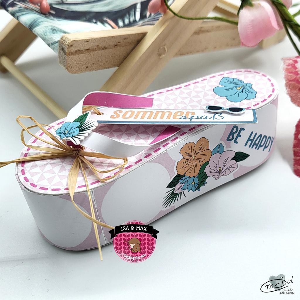 Geschenk-Verpackung *Flip Flop*