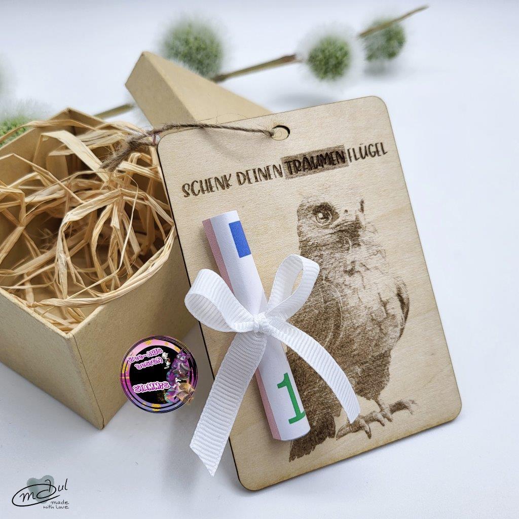 Gutschein-Karte *Adler Filius* / Format A7