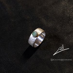 Silberring mit Achat