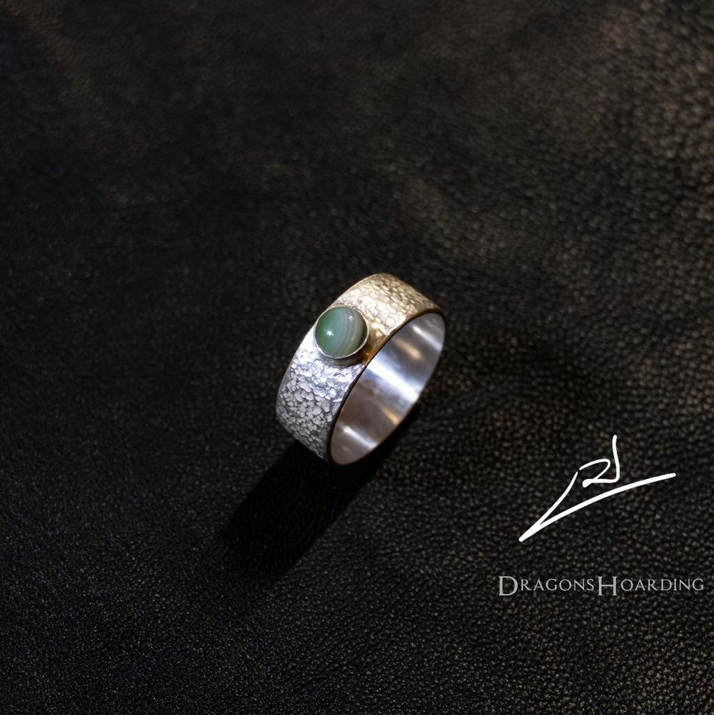 Silberring mit Achat