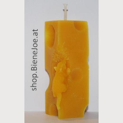Honigkerze "Käse mit Maus"