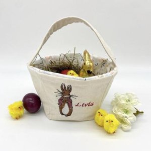 Bastina Osterkörbchen – Bestickt