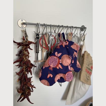 Topfhandschuhe Granatisch - Image 3