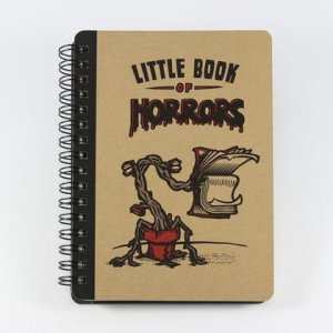 Spiralnotizbuch „Little Book of Horrors“, Größe DIN A6