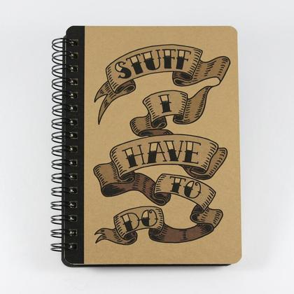 Spiralnotizbuch "Stuff I Have To Do"