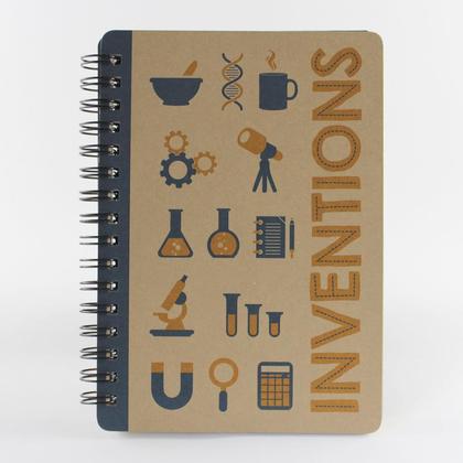 Spiralnotizbuch "Inventions"