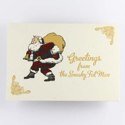 Weihnachtsmann Grußkarte