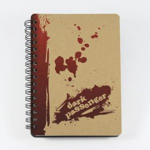 Spiralnotizbuch „Dark Passenger“, Größe DIN A6