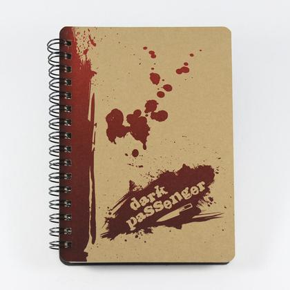 Spiralnotizbuch "Dark Passenger"
