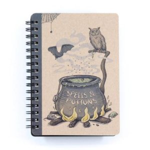 Spiralnotizbuch „Spells & Potions“, Größe DIN A6