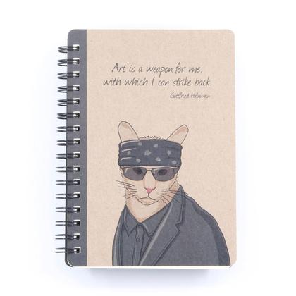 Spiralnotizbuch "Gottfried Helnwein"