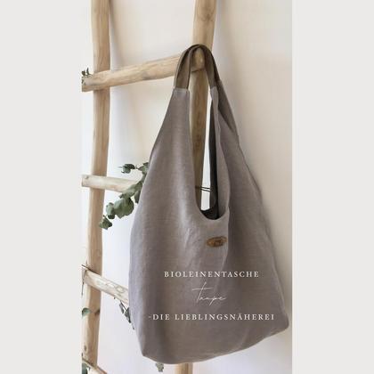 BioSchultertasche Leinen