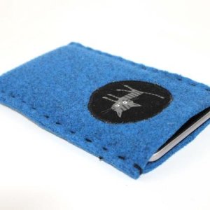 Handyhülle, Brillnetui aus Wollfilz