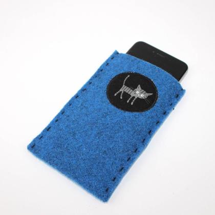 Brillnetui aus Wollfilz