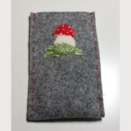 Brillenetui aus Wollfilz