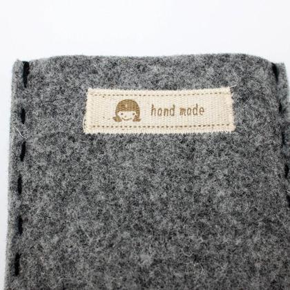 Handyhülle, Brillenetui aus Wollfilz Katze - Image 4