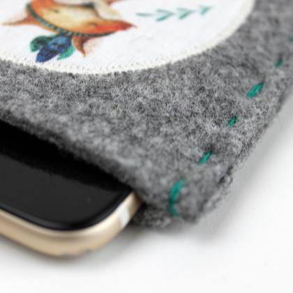 Brillenetui aus Wollfilz