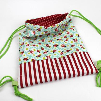 KInderbeutel, Rucksack Marienkäfer - Image 3