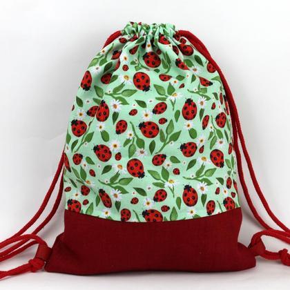 KInderbeutel, Rucksack Glückskäfer - Image 4