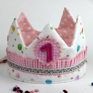 Geburtstagskrone rosa