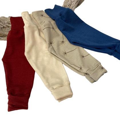 Wolle/Seide Pumphose blau 62/68 - Image 2