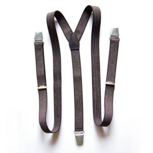 Handgefertigte Hosenträger – braun