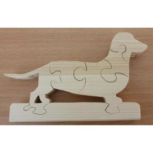 Tierpuzzle: Dackel