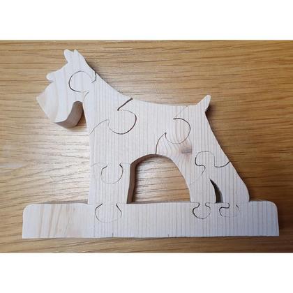 Tierpuzzle: Schnauzer