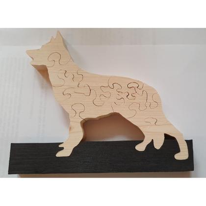 Tierpuzzle: Schäferhund