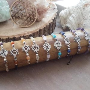 CHAKRA Edelstein Armbänder