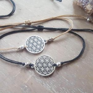 Blume des Lebens Armband Set