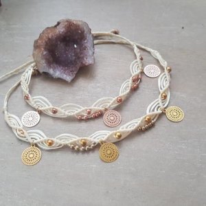 Makramee Fußband *BOHO*