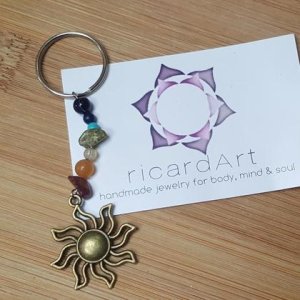 CHAKRA SCHLÜSSELANHÄNGER SONNE