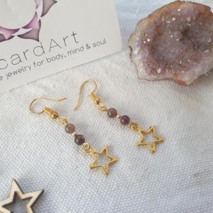 Ohrringe *STERNE* Turmalin