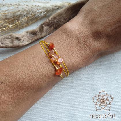 Karneol Armband 'Svãdhisthãna'