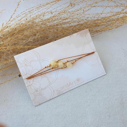 Citrin Armband 'Manipūra gold' - Image 3