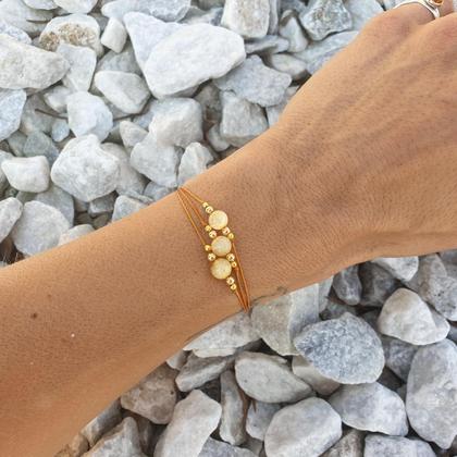 Citrin Armband 'Manipūra gold' - Image 4