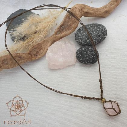 ROSENQUARZ 'Talisman' Halskette - Image 2