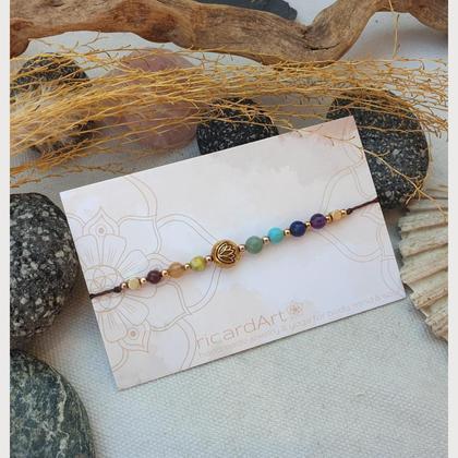 CHAKRA Armband *LOTUS* 4mm - Image 2