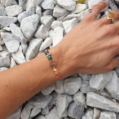 CHAKRA HÄMATIT Armband *BAUM DES LEBENS* - Image 3