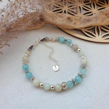 AMAZONIT WEGBEGLEITER *Ruhe & Gelassenheit* 925Sterlingsilber - Image 3