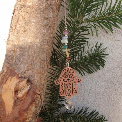 Chakra Sonnenfänger *HAMSA HAND*