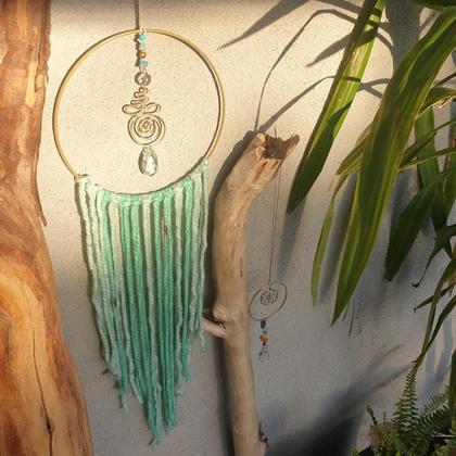 Traum-Sonnenfänger UNALOME MARE mit Regenbogenkristall