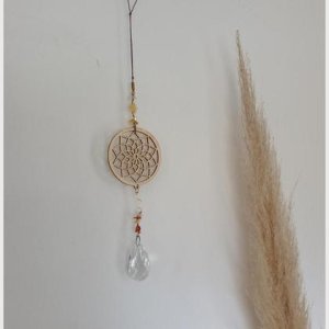 KARNEOL Sonnenfänger *MANDALA*