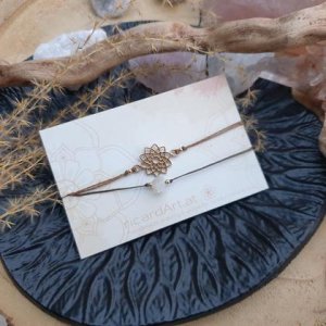 MONDSTEIN Doppelarmband *MANDALA*