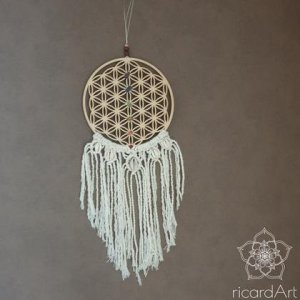 Chakra Lebensblume Traumfänger *KAURILIEBE*