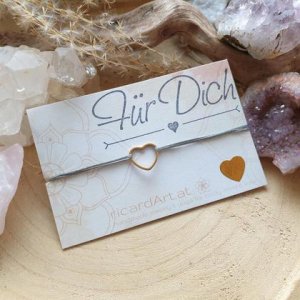 Armband *HERZ* 18k vergoldet