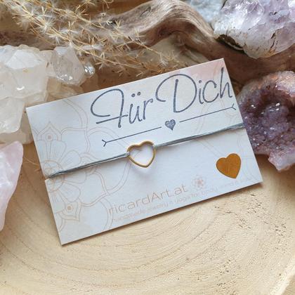 Armband *HERZ* 18k vergoldet