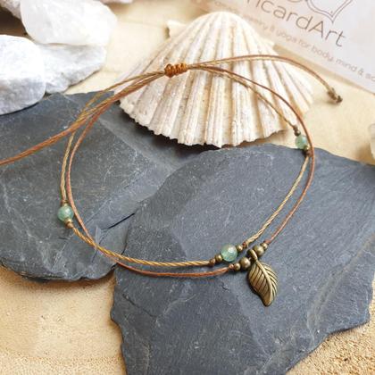 AVENTURIN Fußband *LEAF bronze - Image 2