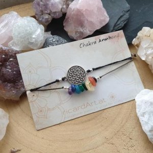 CHAKRA Doppelarmband *LEBENSBLUME*